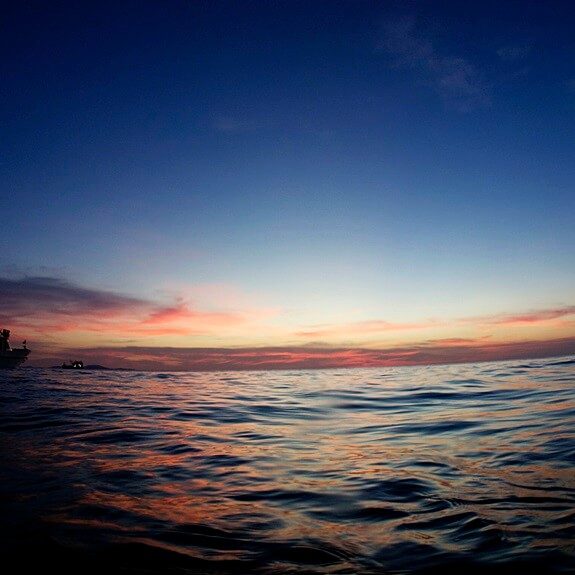 아름다운 시밀란의 석양