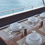 고급스러운 식사 공간