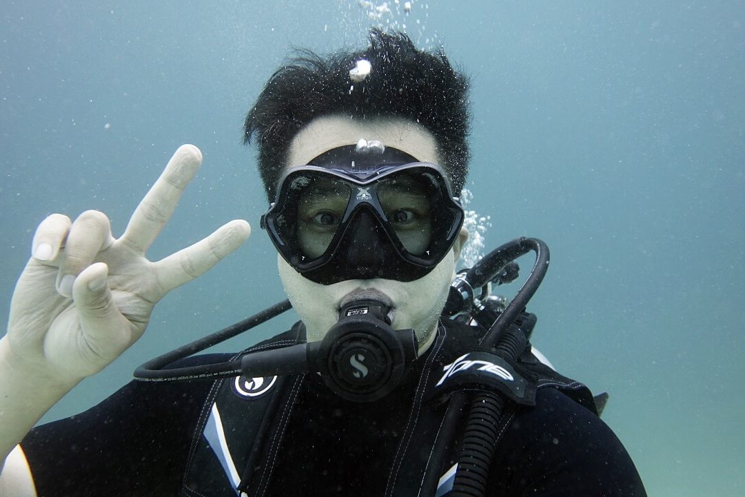 즐거운 체험 다이빙