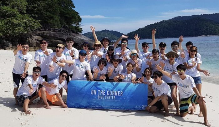 블루 다이브센터 2018년 12월 시밀란 풀차터 트립