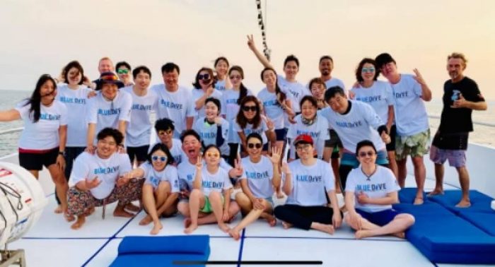 블루 다이브센터 2019년 1월 시밀란 풀차터 트립