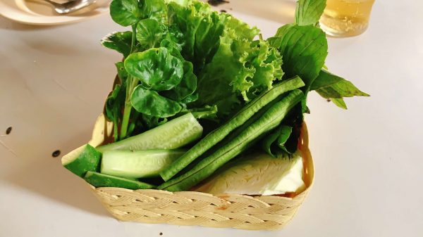 쏨땀집의 기본야채