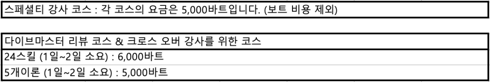 추가 프로그램 내용